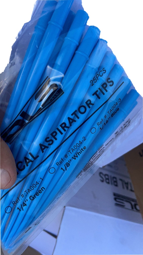 Surgical Aspirator Preci Blue bag 25 Pcs