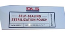 Self sealing Sterilization Pouch  3.5 x 9 iches 60 g paper 200 Pcs Box