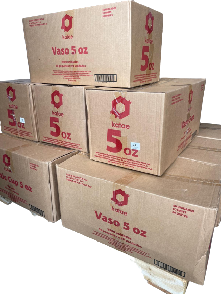 Cup of 5 oz. Case máster x 2500 Pcs