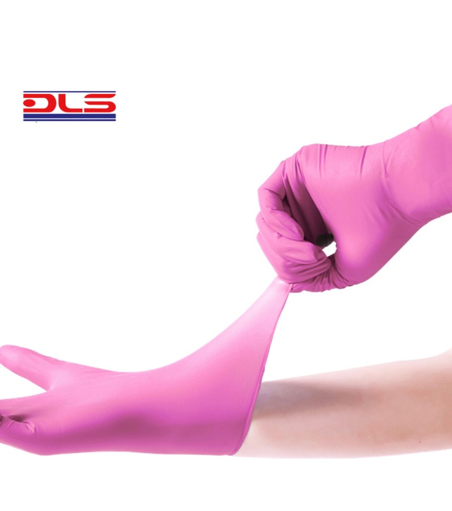 Pink Nitrilo Gloves