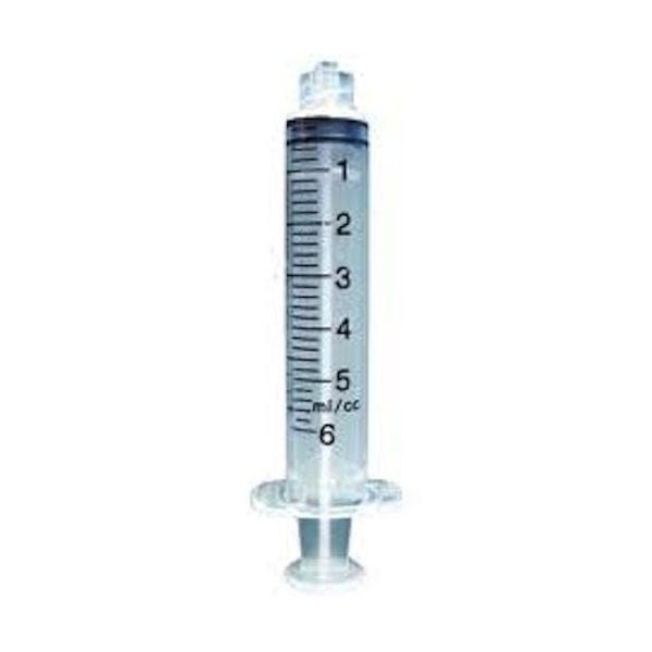 Luer Lock Syringe 5 cc  Clear Non Sterile Bag 100 Pcs