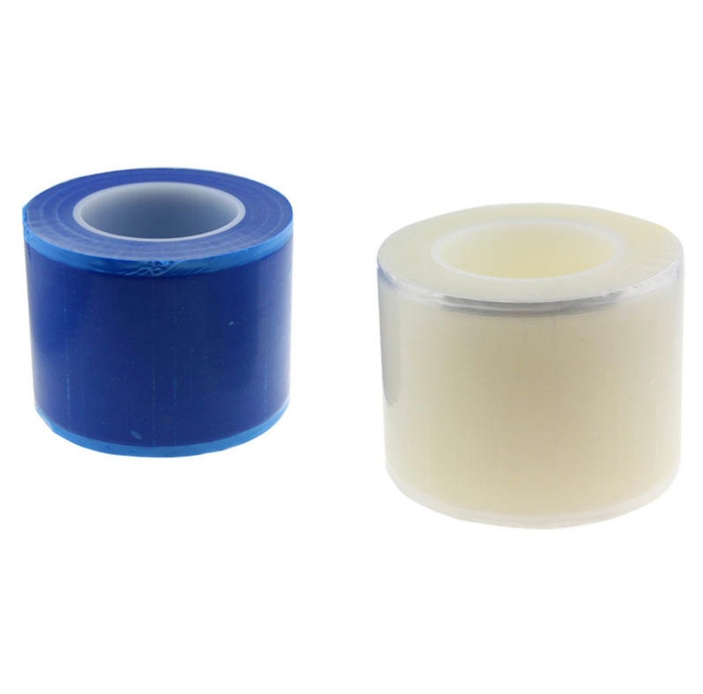Dental barrier film 4” 6” Blue Stick Edge Roll
