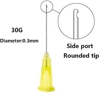 Irrigation Needle Tips Single Head Sterile 30g Yellow 25 mm Box 100 Pcs